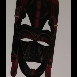 Handmade African tribal mask